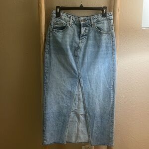 H&M denim skirt